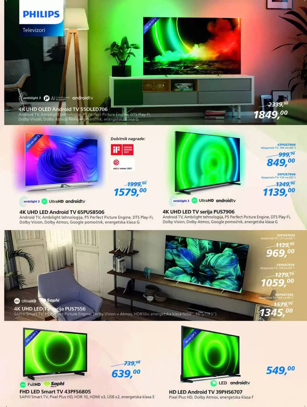 Fis katalog Tehnike donosi nam snizene cijene usisivaca, frizidera, ugradbene i bijele tehnike, televizora, malih kucanskih aparata