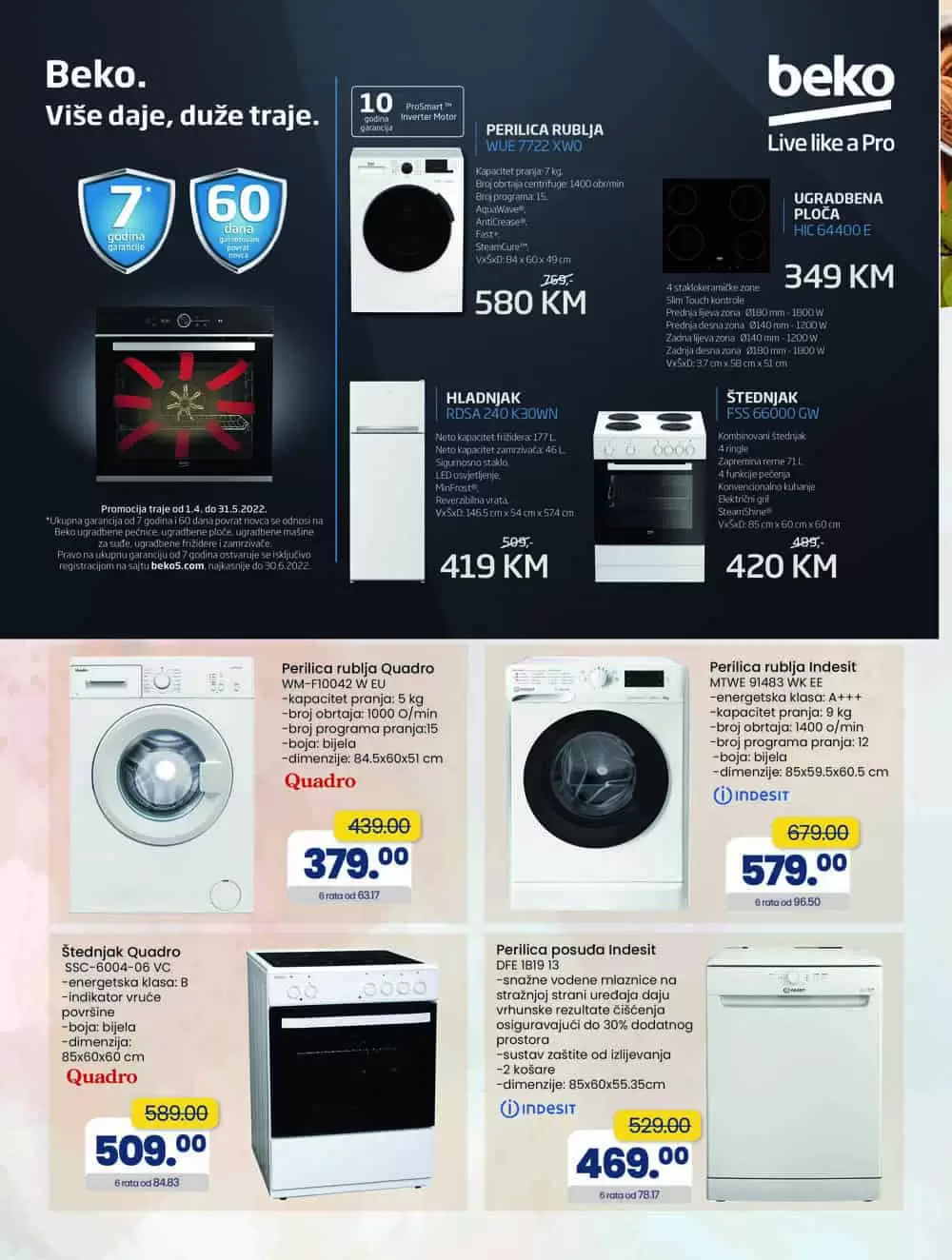 Fis katalog Tehnike donosi nam snizene cijene usisivaca, frizidera, ugradbene i bijele tehnike, televizora, malih kucanskih aparata