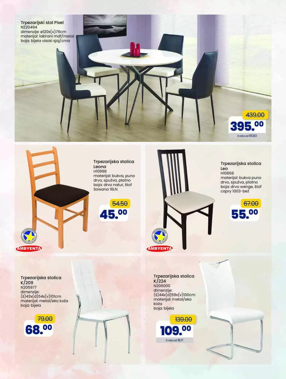 Fis namjestaj je snižen! Pogledajte novi akcijski katalog!