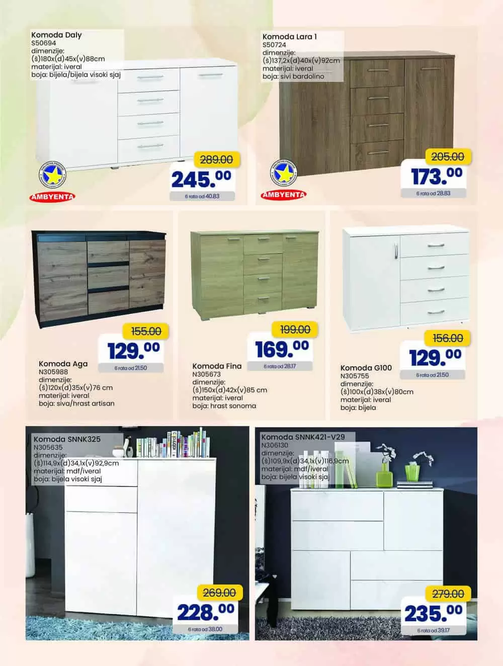 Fis namjestaj je snižen! Pogledajte novi akcijski katalog!