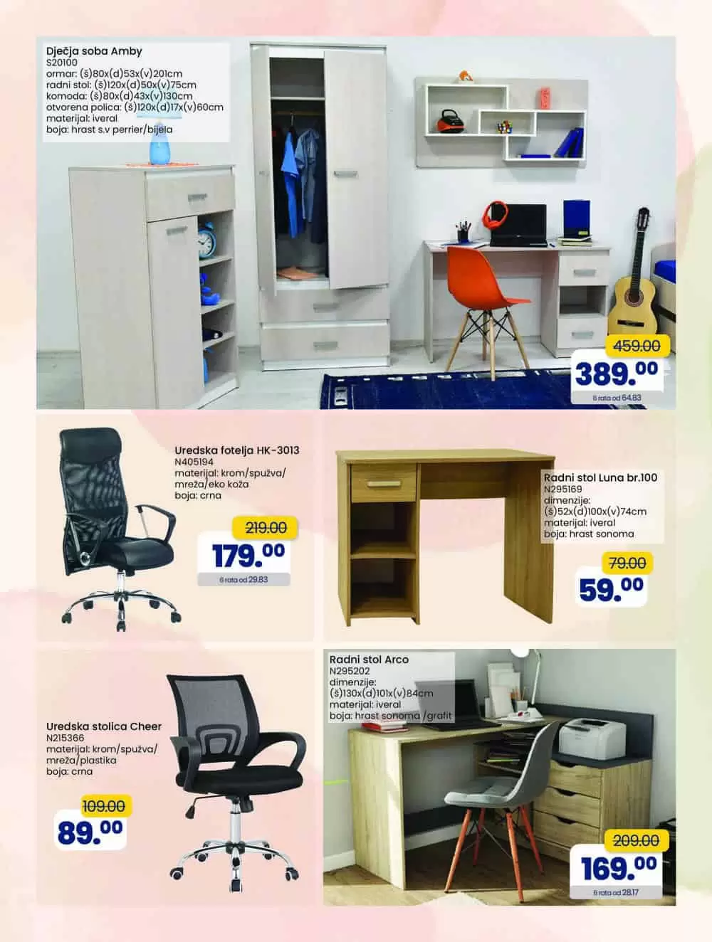 Fis namjestaj je snižen! Pogledajte novi akcijski katalog!