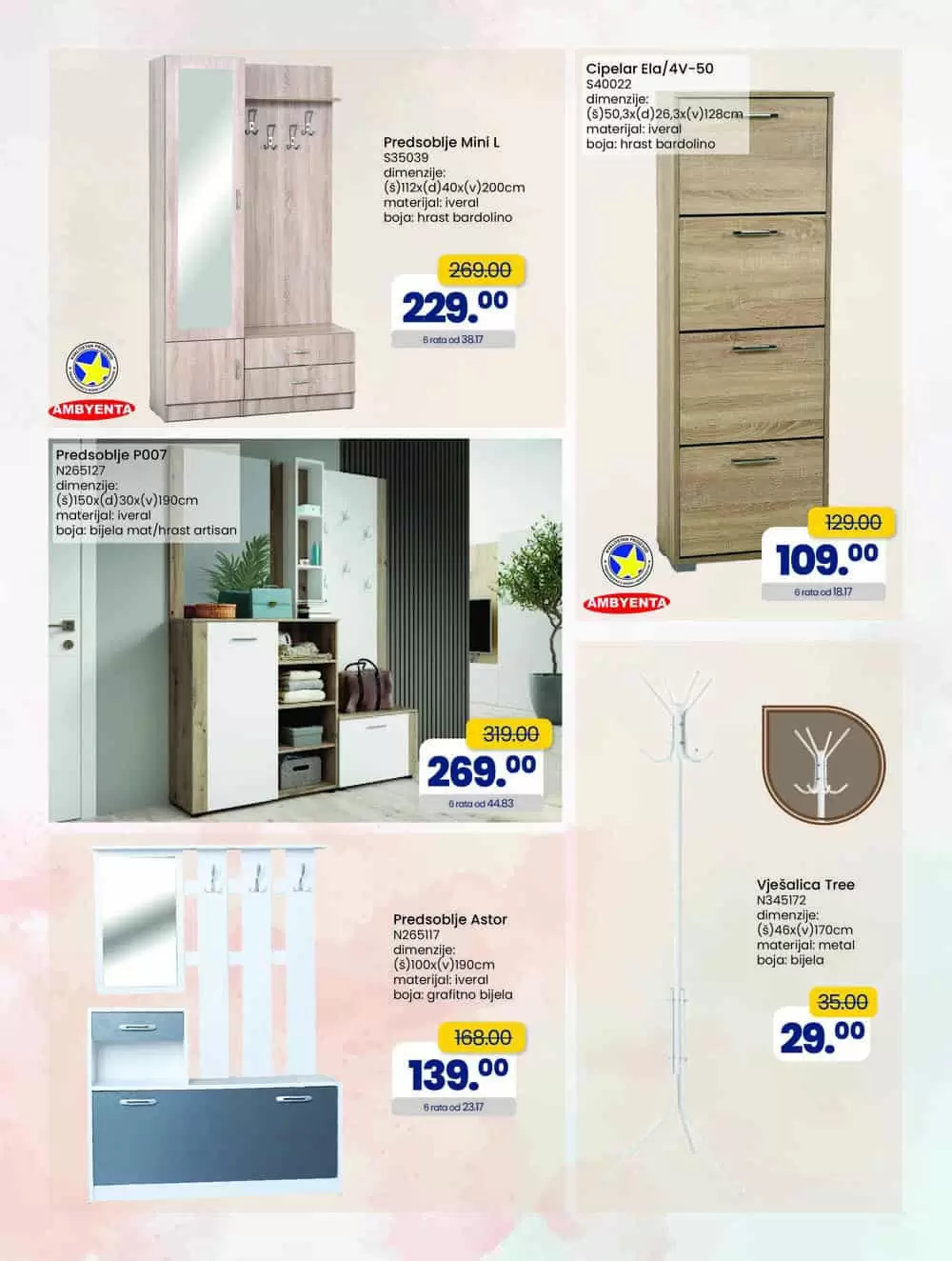 Fis namjestaj je snižen! Pogledajte novi akcijski katalog!