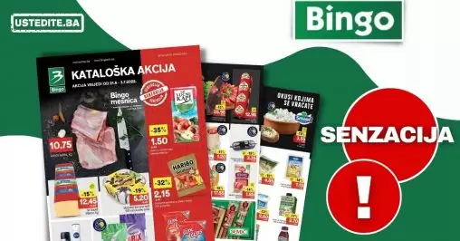 Bingo katalog JUNI JULI 2022▷【SENZACIJA】akcija snizenja do 03.07.2022