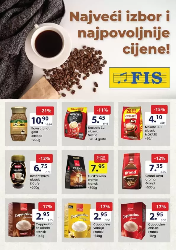 Fis Katalog Prehrana i Hemija JUNI 2022 akcija snizenje do 29.06.2022