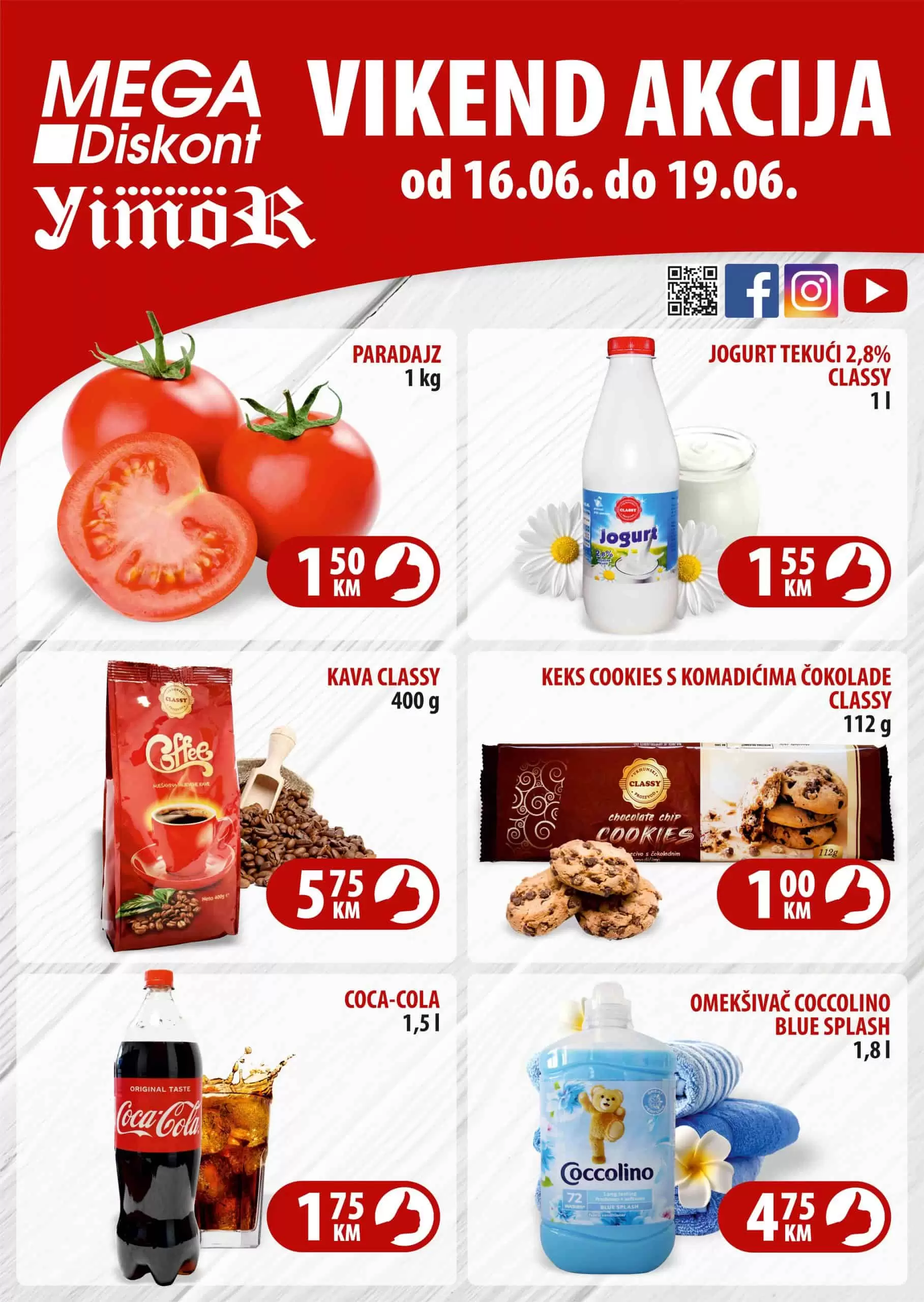 Mega Diskont vikend akcija JUNI 2022 akcija ~ snizenje do 19.06.2022.
