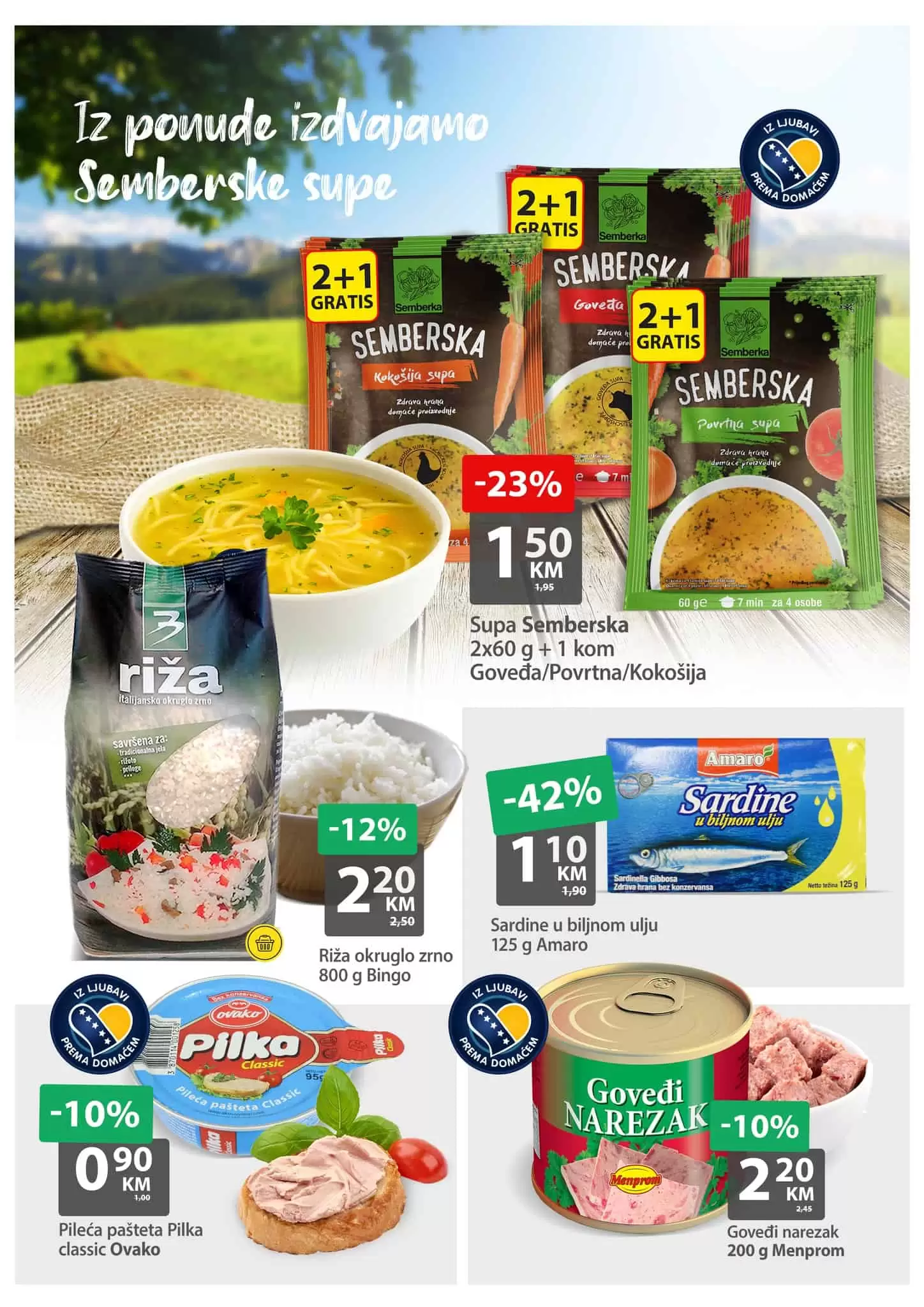 Bingo vikend akcija 02-05.06.2022.donosi nam odličnu ponudu prehrane, kucne hemije i odjece po super niskim cijenama!