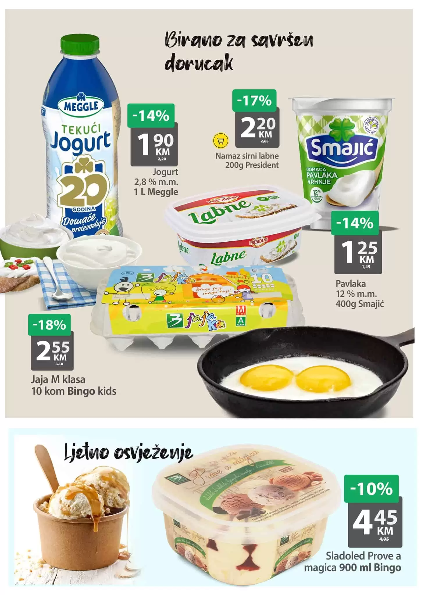 Bingo vikend akcija 02-05.06.2022.donosi nam odličnu ponudu prehrane, kucne hemije i odjece po super niskim cijenama!