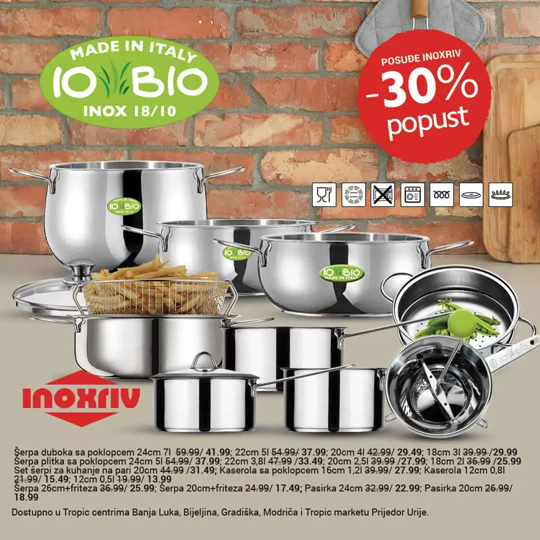 Tropic katalog SVE ZA KUCU JUNI 2022 akcija snizenja do 22.06.2022.
