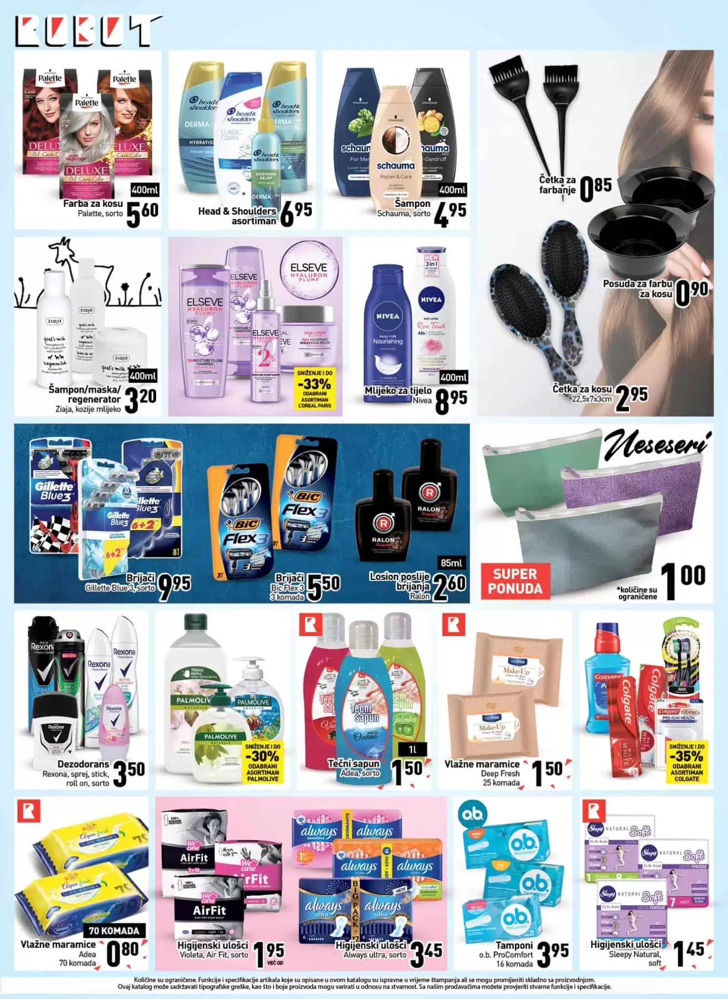 Robot Kataloška akcija donosi nam mnoštvo proizvoda po sniženim cijenama! Posjetite Robot prodavnice i uštedite novac!