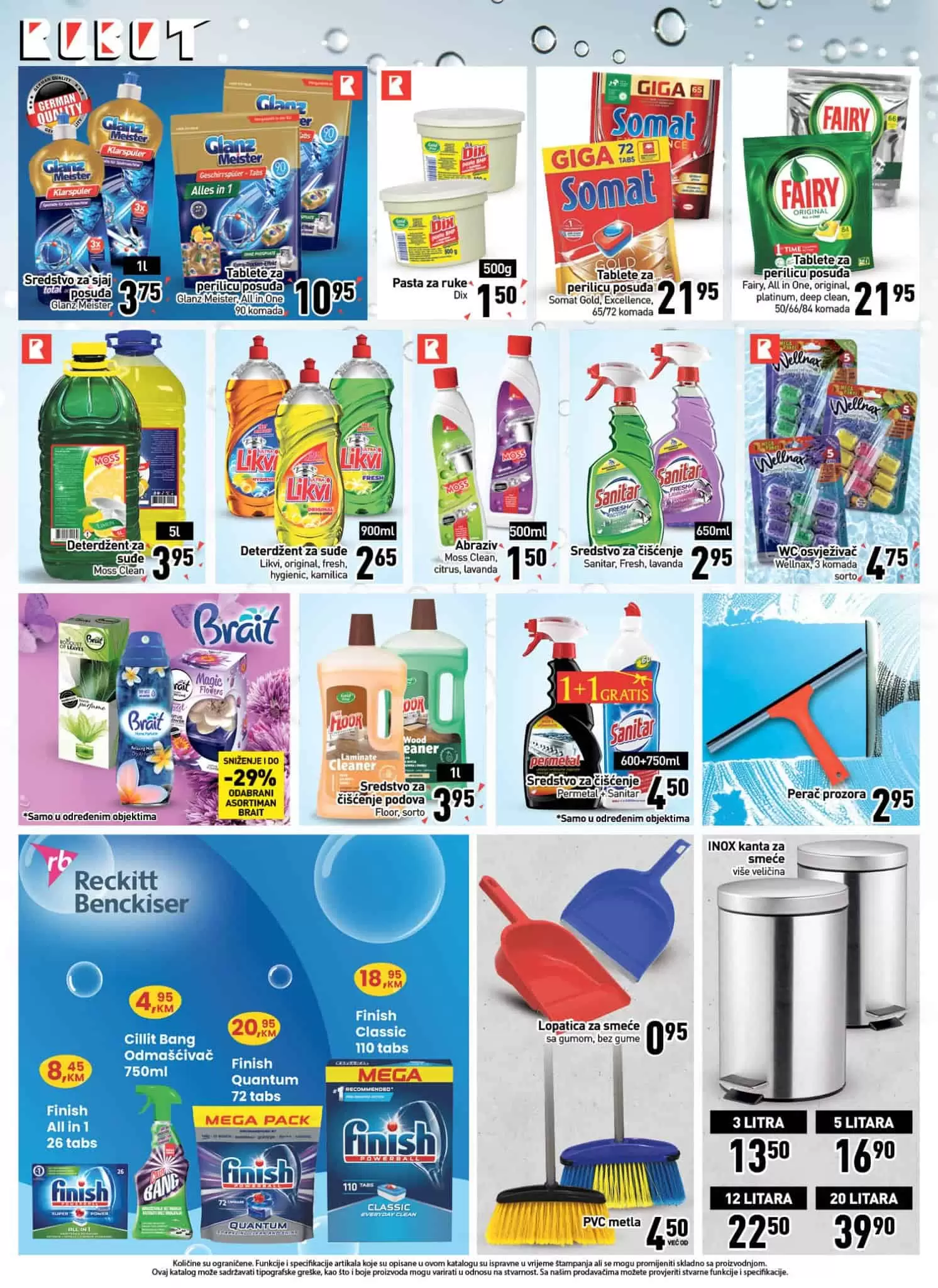 Robot Kataloška akcija donosi nam mnoštvo proizvoda po sniženim cijenama! Posjetite Robot prodavnice i uštedite novac!