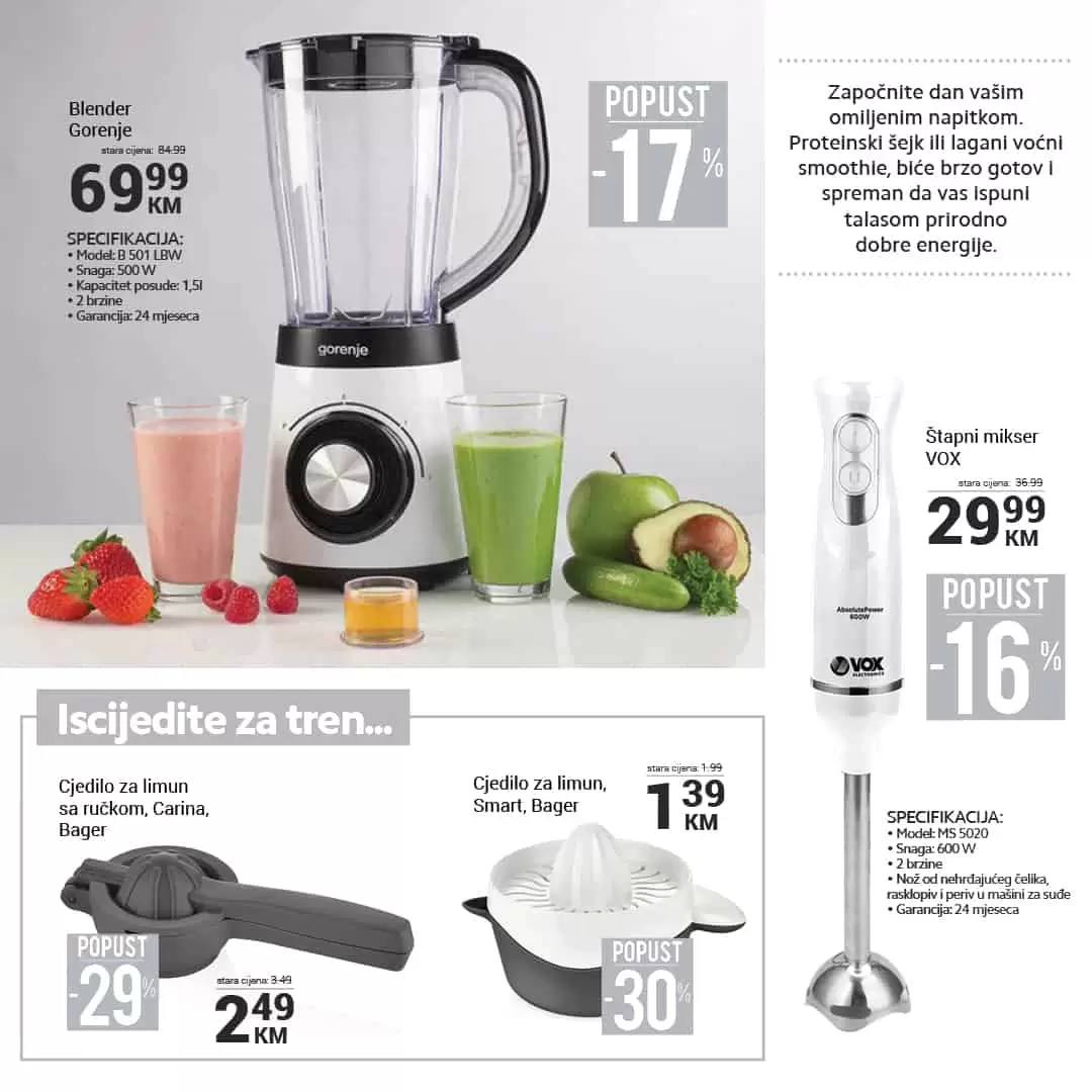 Tropic katalog SVE ZA KUCU JUNI 2022 akcija snizenja do 22.06.2022.