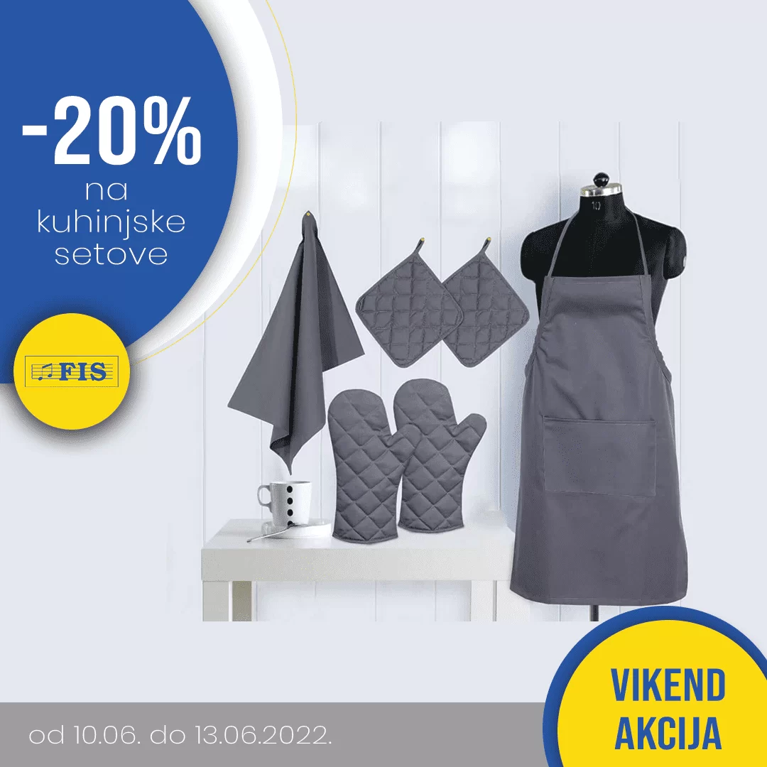 Fis vikend akcija KUĆNI TEKSTIL juni 2022 10-13.06.2022