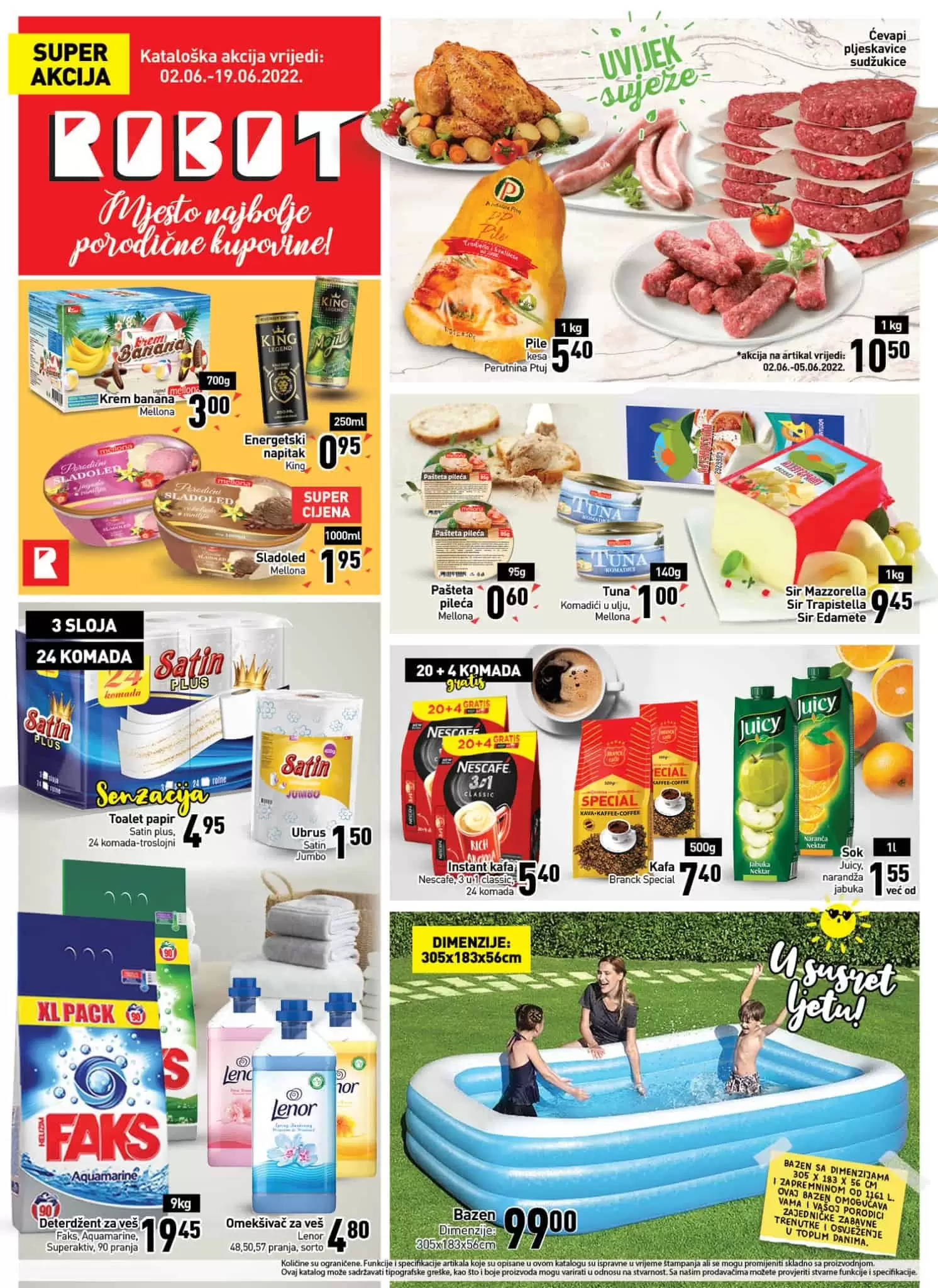 Robot Kataloška akcija donosi nam mnoštvo proizvoda po sniženim cijenama! Posjetite Robot prodavnice i uštedite novac!