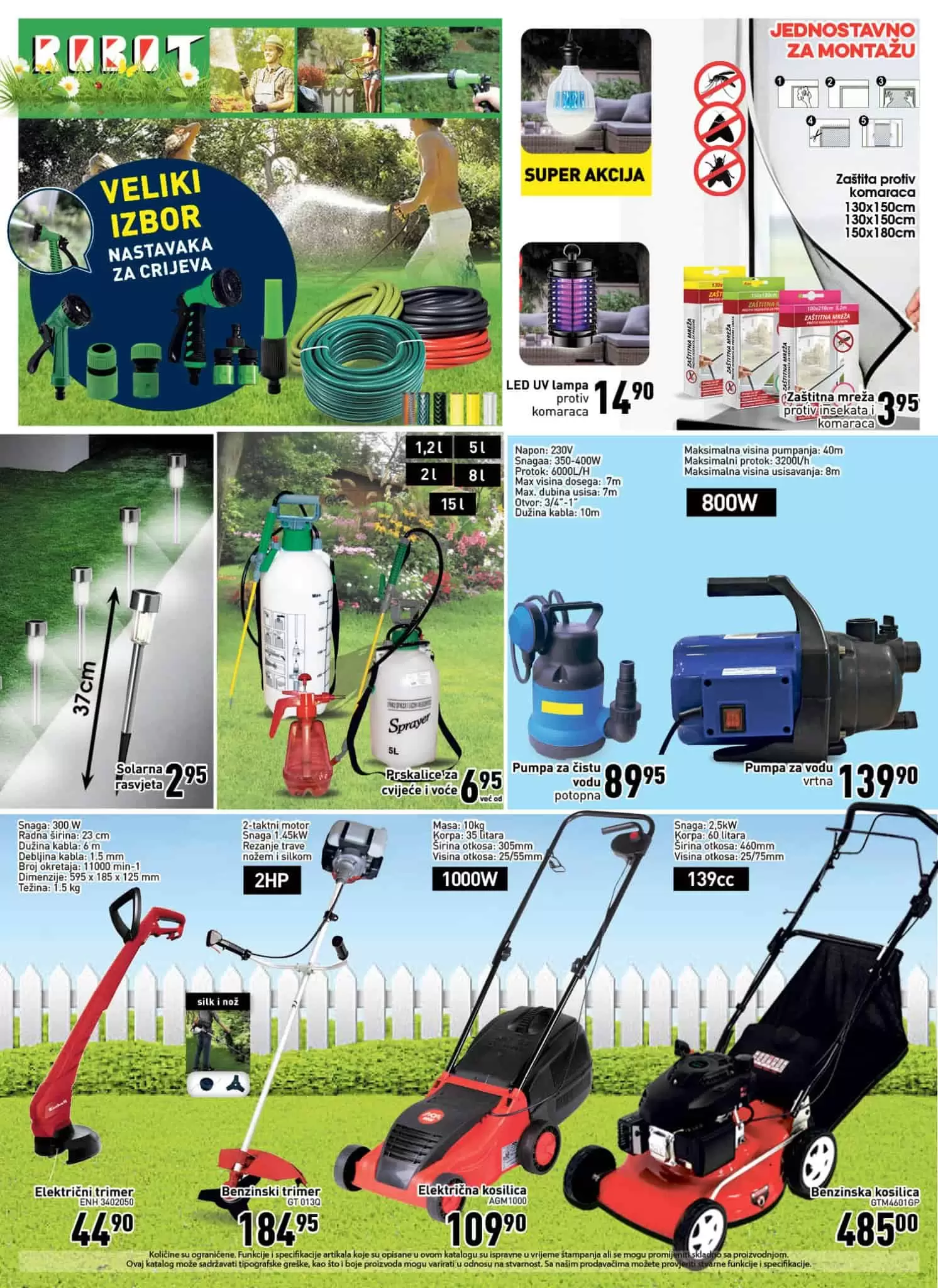 Robot Kataloška akcija donosi nam mnoštvo proizvoda po sniženim cijenama! Posjetite Robot prodavnice i uštedite novac!