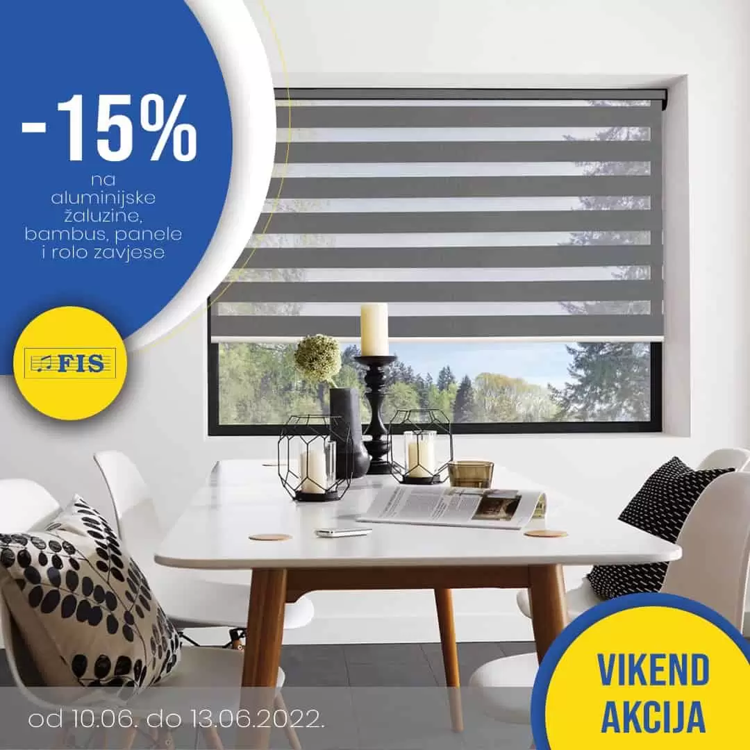 Fis vikend akcija KUĆNI TEKSTIL juni 2022 10-13.06.2022