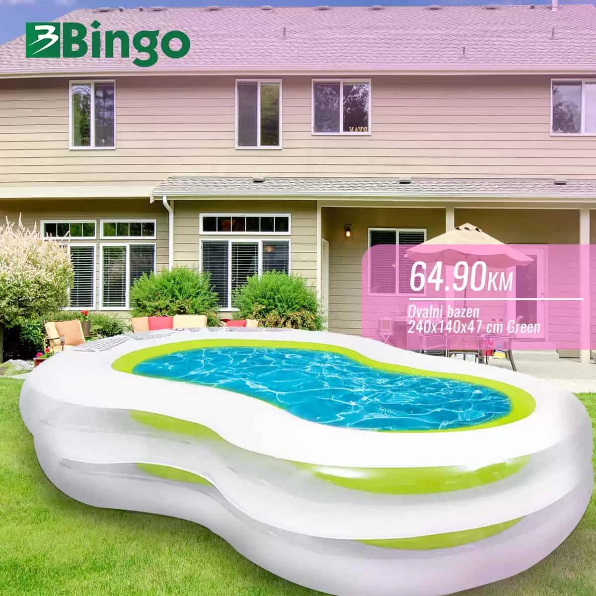 Bingo SUPER PONUDA Bazeni i oprema za bazene, JUNI 2022 akcija ~ snizenje