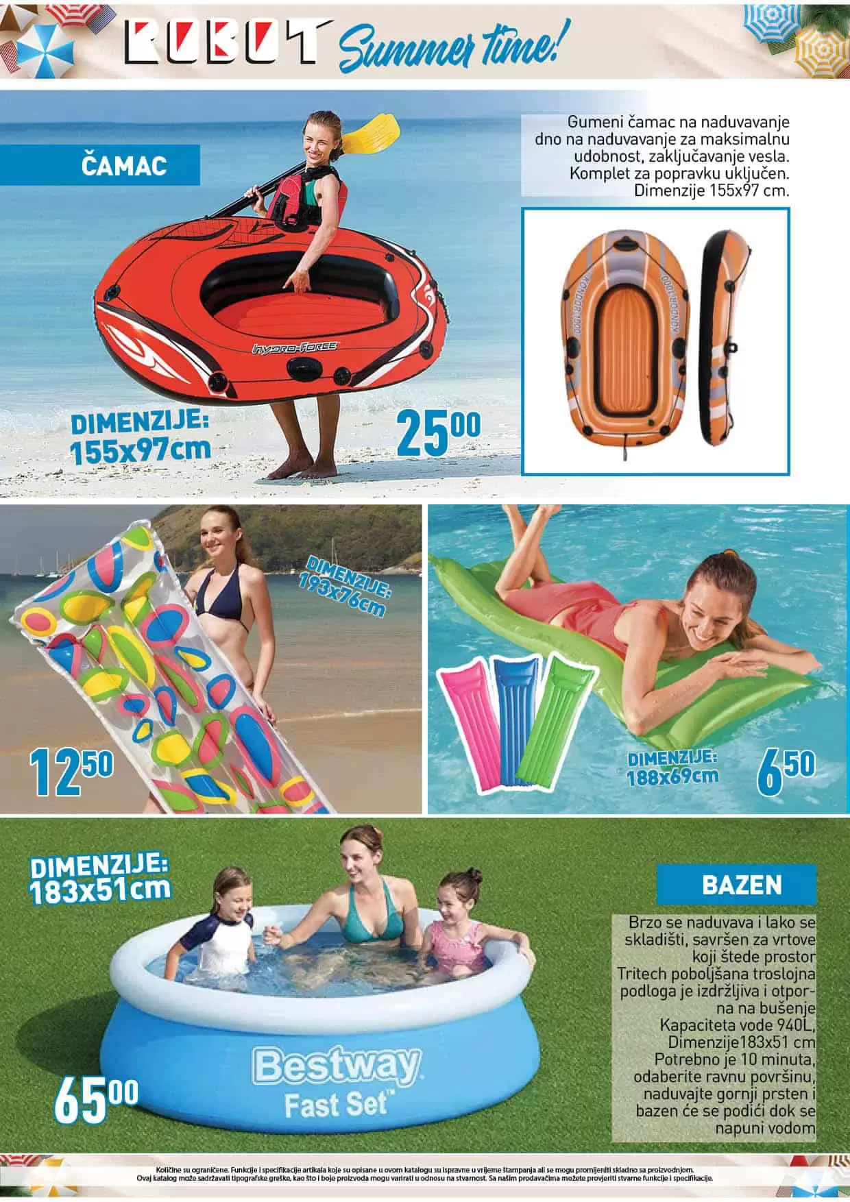 Robot katalog BAZENI i ljetna oprema JUNI/JULI 2022 ~SUPER SNIZENJE