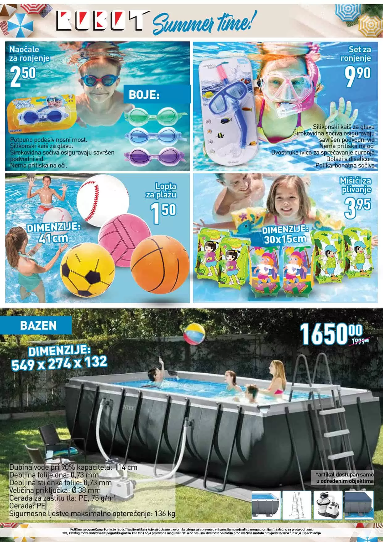 Robot katalog BAZENI i ljetna oprema JUNI/JULI 2022 ~SUPER SNIZENJE