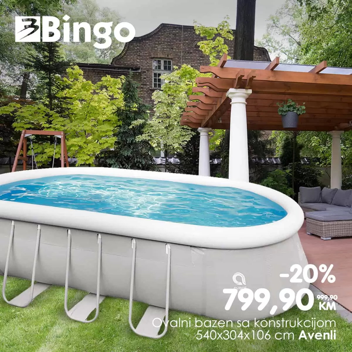 Bingo BAZENI super AKCIJA & SNIŽENJE juni 2022