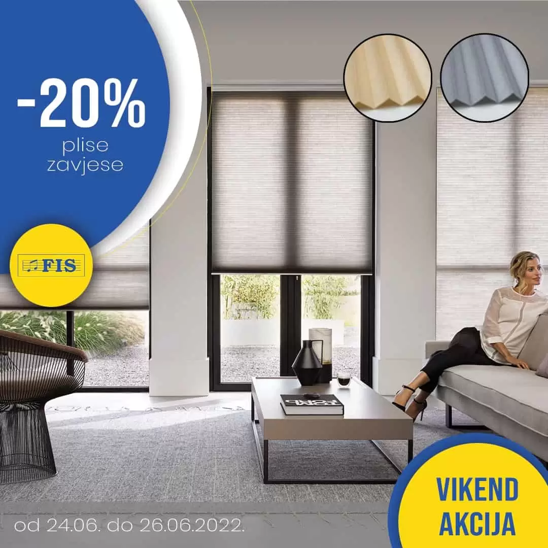 Fis vikend akcija kucnog tekstila JUNI 2022, katalog snizenja do 26.06.2022.