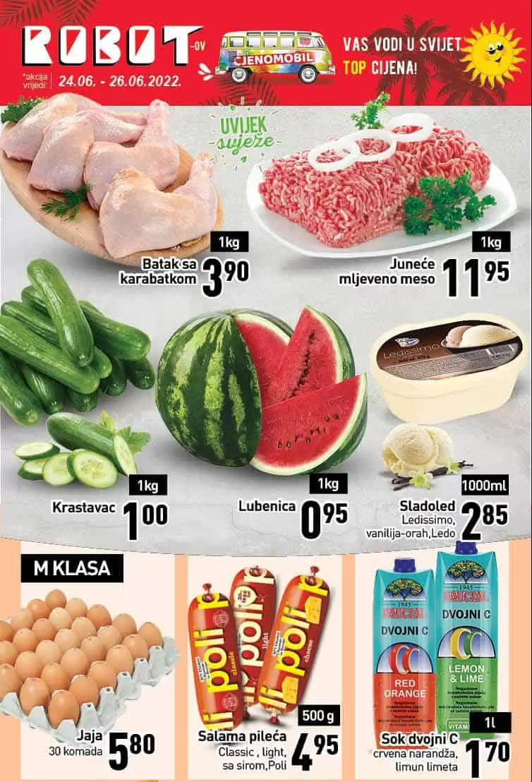 Robot vikend akcija JUNI 2022 akcija snizenja do 26.06.2022.