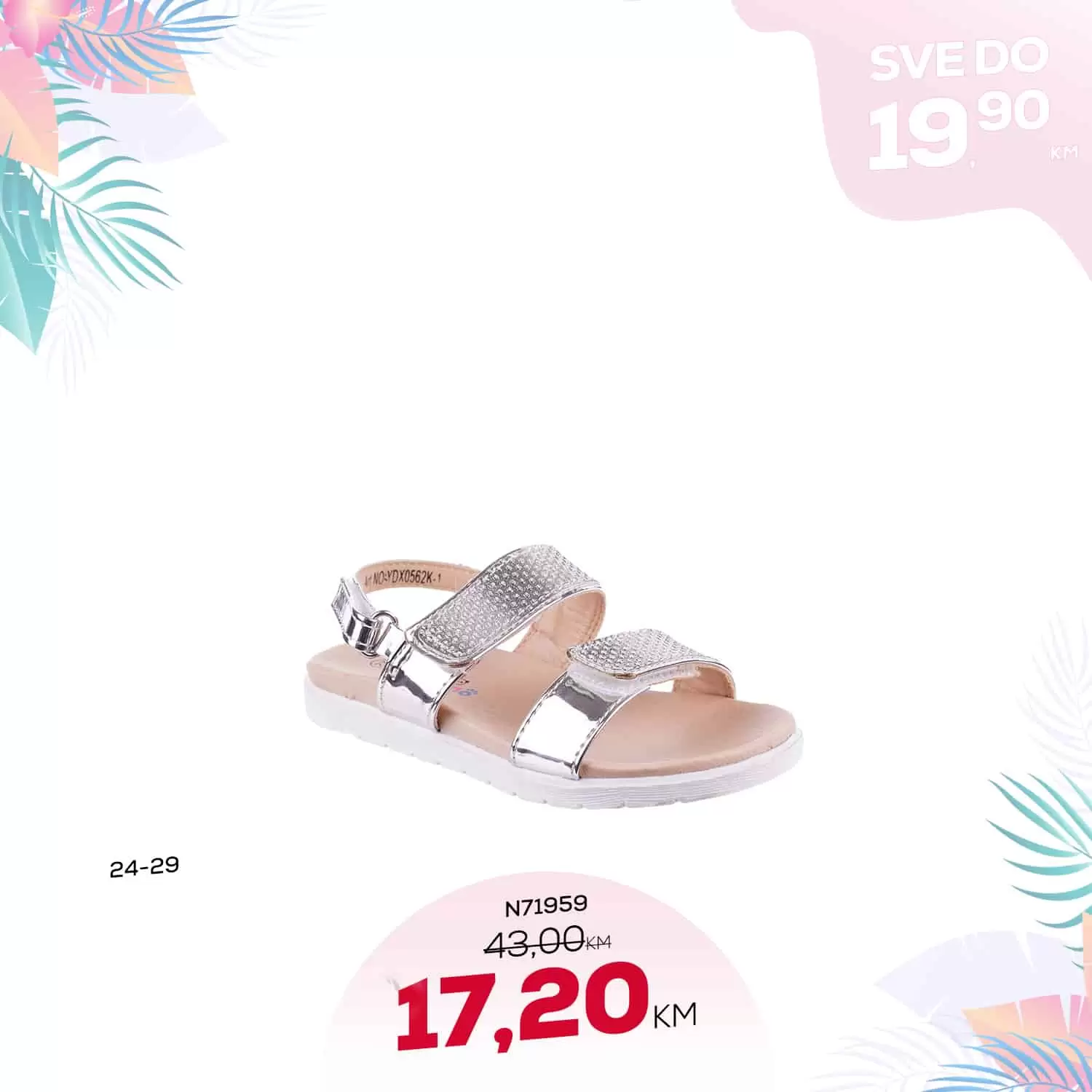 Metro obuca super snizenje patika, papuca, sandala