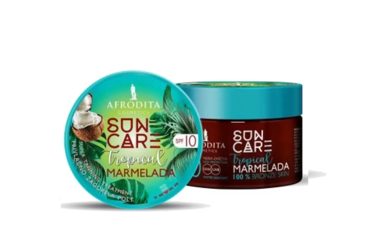 Afrodita SUN CARE marmelada za sunčanje sa zaštitinom faktorom SPF 10