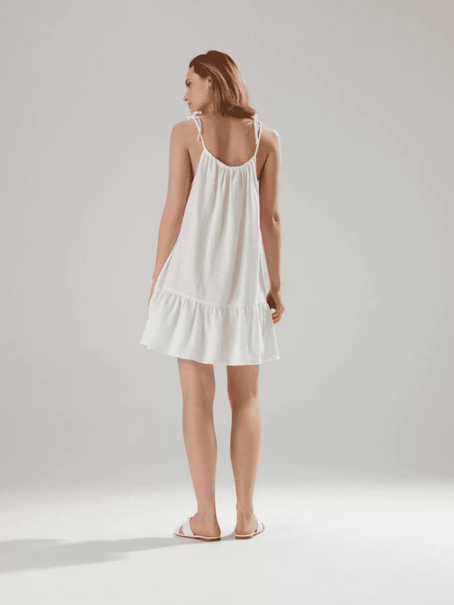 Sinsay Mini haljina na vezanje