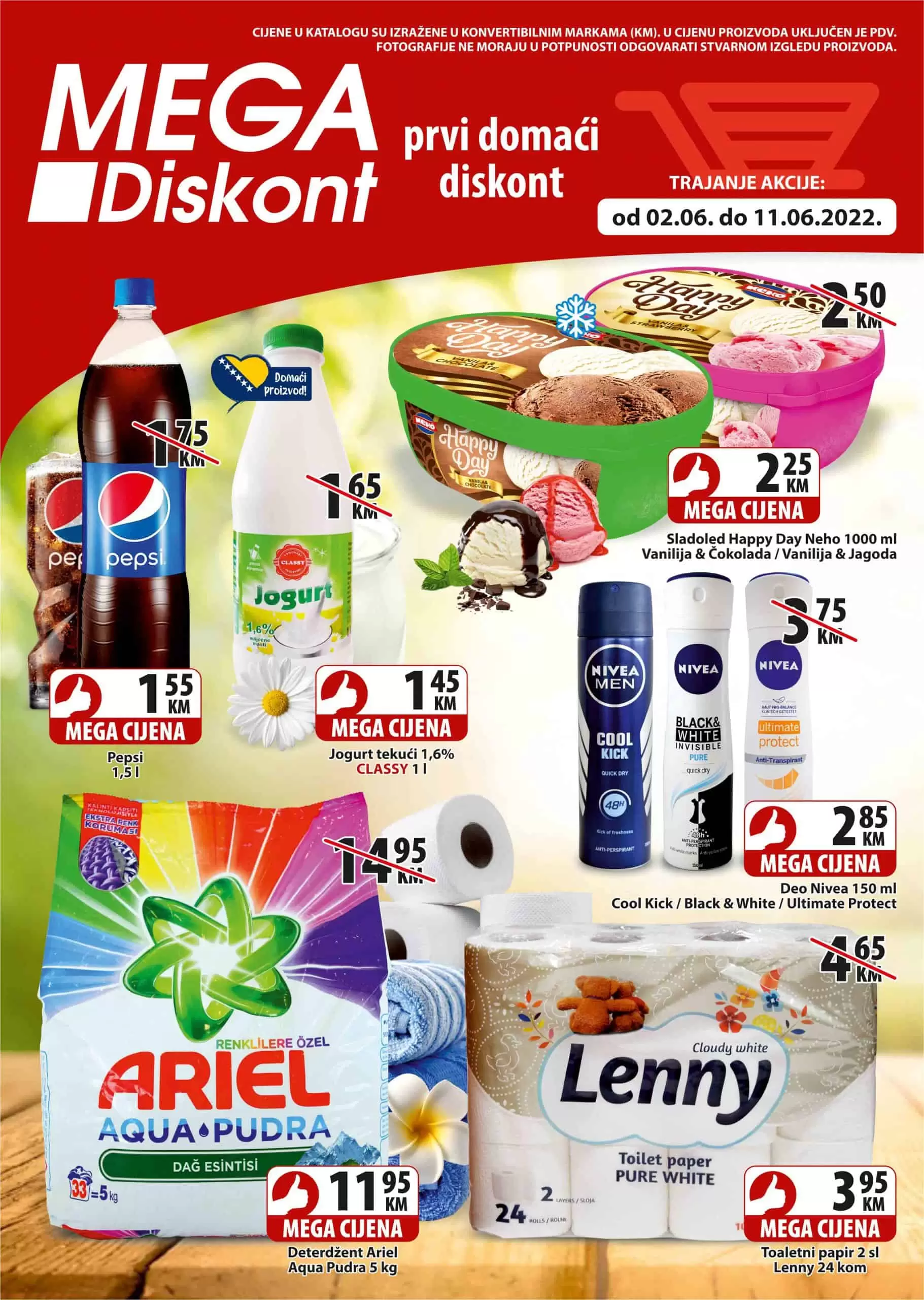 Mega Diskont katalog donosi nam akcijske cijene!