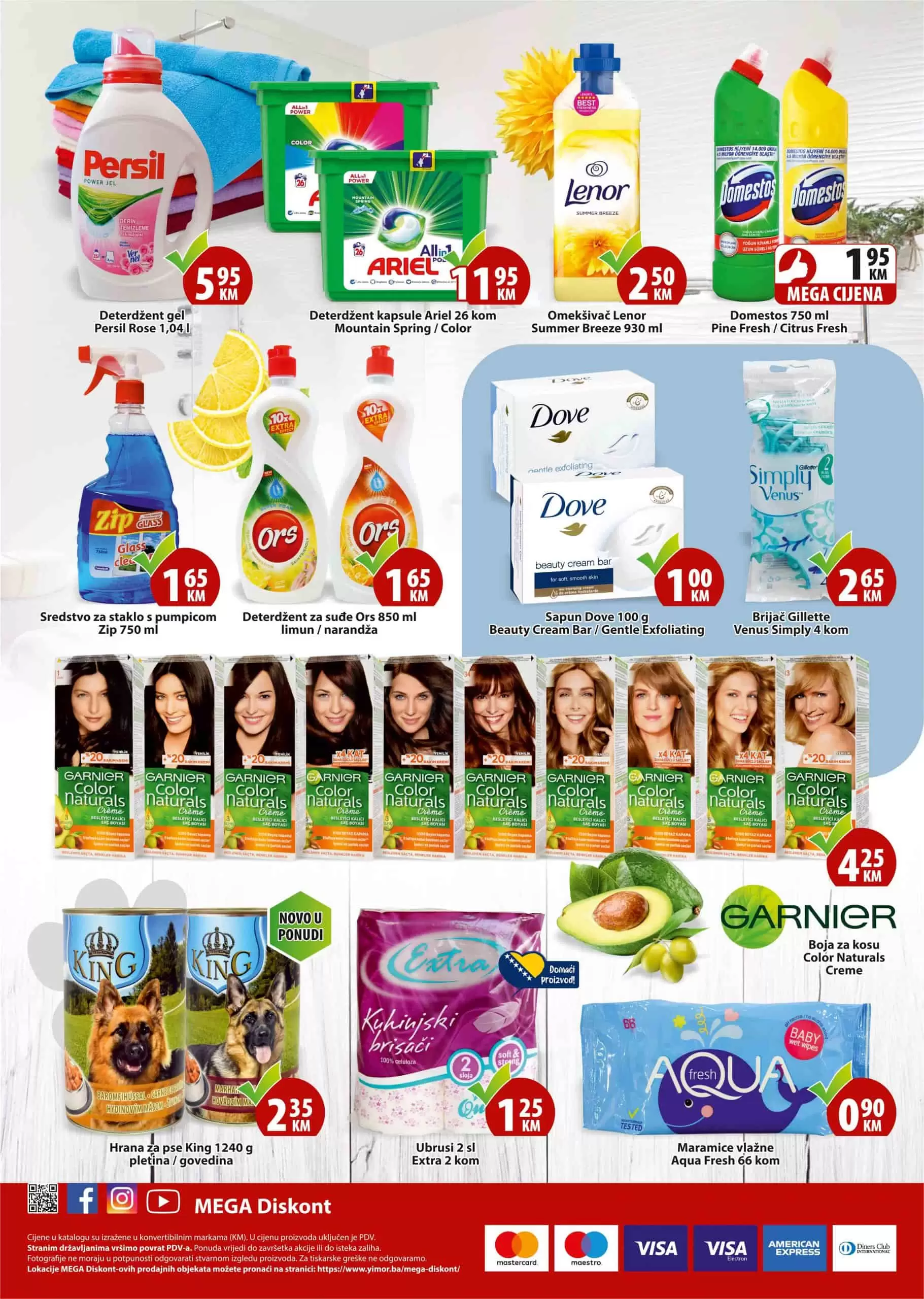 Mega Diskont katalog donosi nam akcijske cijene!