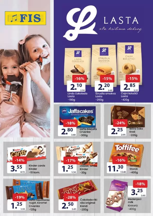 Fis Katalog Prehrana i Hemija JUNI 2022 akcija snizenje do 29.06.2022