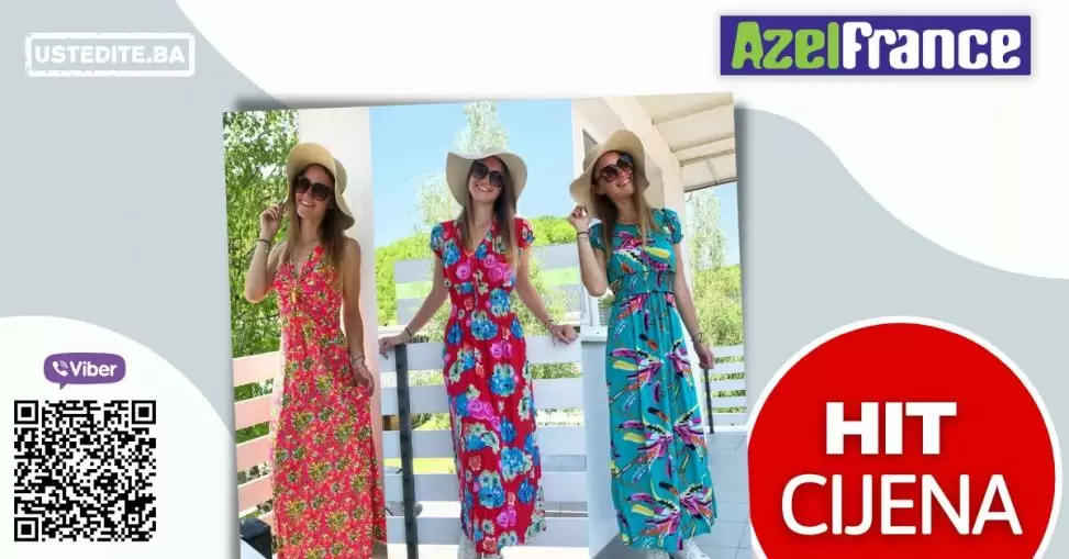 Azel France Lagane ljetne haljine ▷【PREPORUKA】maj 2022