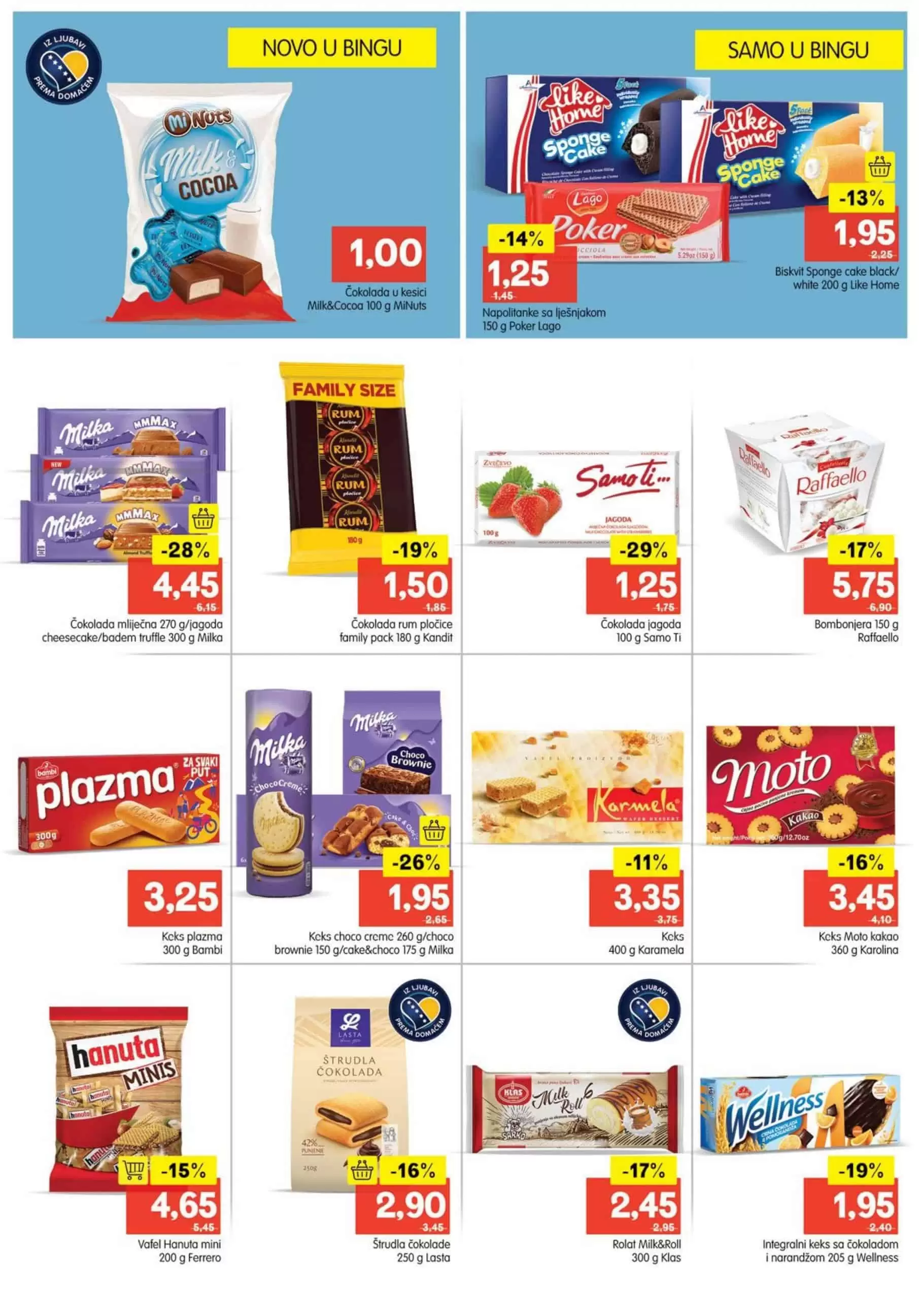 Katalog Bingo donosi nam super akcije u BINGO prodavnicama! BINGO akcija vrijedi u periodu 07-19.06.2022.