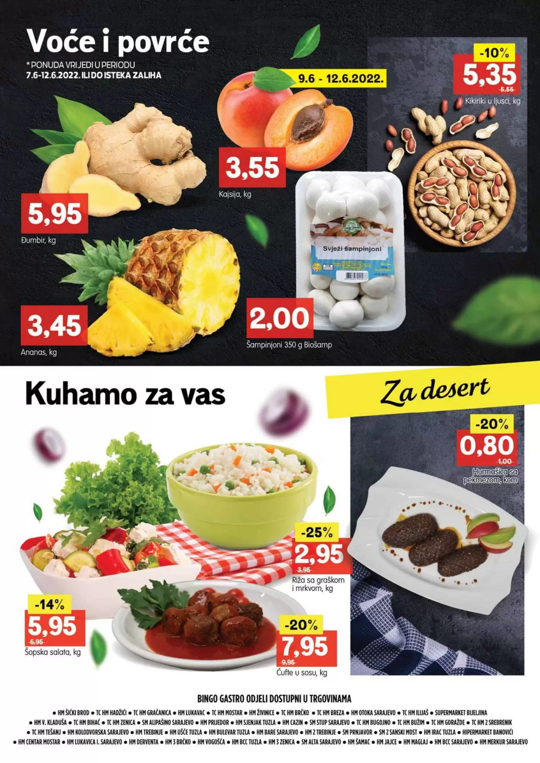 Katalog Bingo donosi nam super akcije u BINGO prodavnicama! BINGO akcija vrijedi u periodu 07-19.06.2022.