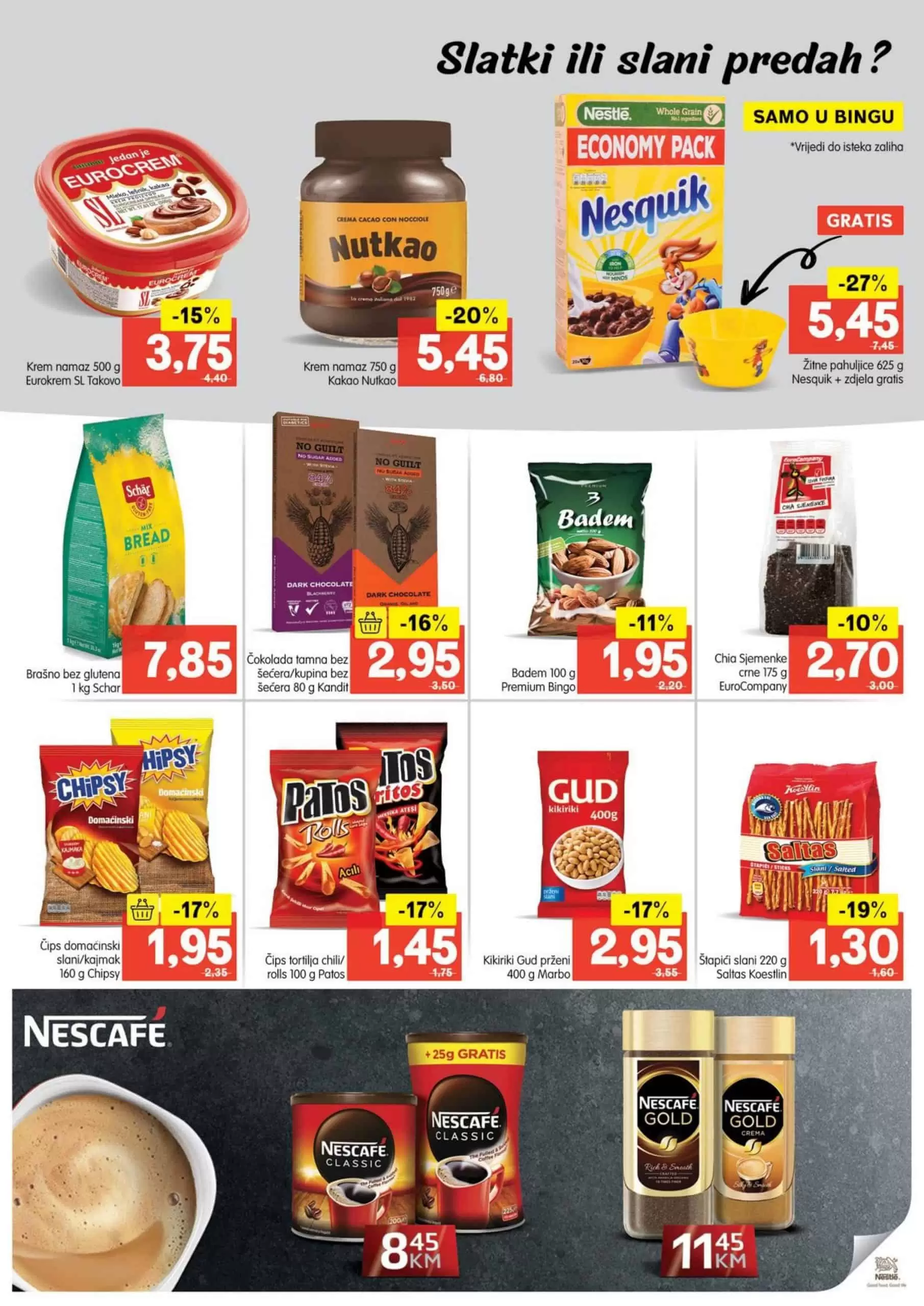Katalog Bingo donosi nam super akcije u BINGO prodavnicama! BINGO akcija vrijedi u periodu 07-19.06.2022.