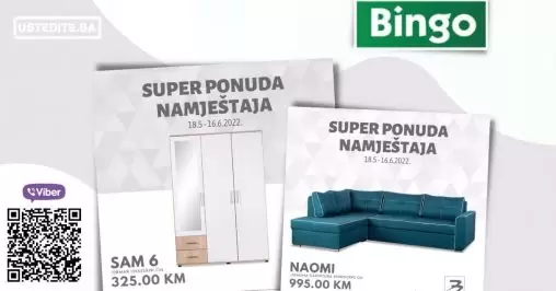 Bingo katalog NAMJEŠTAJ juni 2022 AKCIJA do 16.06.2022.