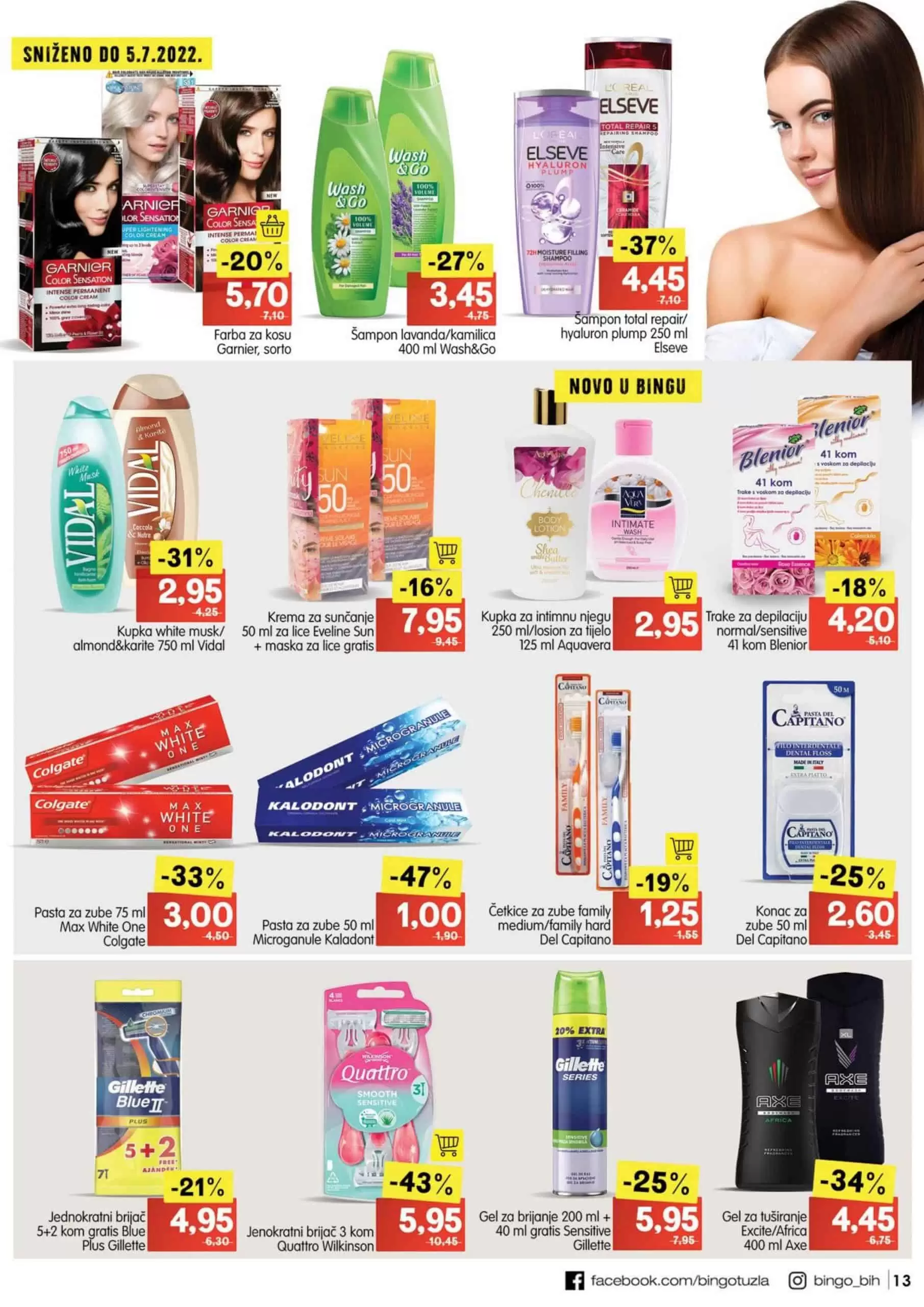 Bingo katalog JUNI JULI 2022▷【SENZACIJA】akcija snizenja do 03.07.2022
