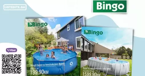 Cijene bazena u bingo prodavnicama!