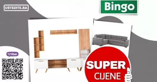 BINGO akcijska cijena namještaja!