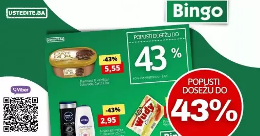 Bingo akcija JUNI 2022 ▷【POPUSTI do 43%】akcija ~ sniženje do 19.06.2022.