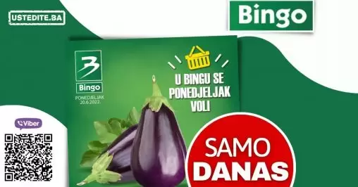 Bingo akcija ▷【SAMO DANAS】katalog snizenja 20.06.2022.