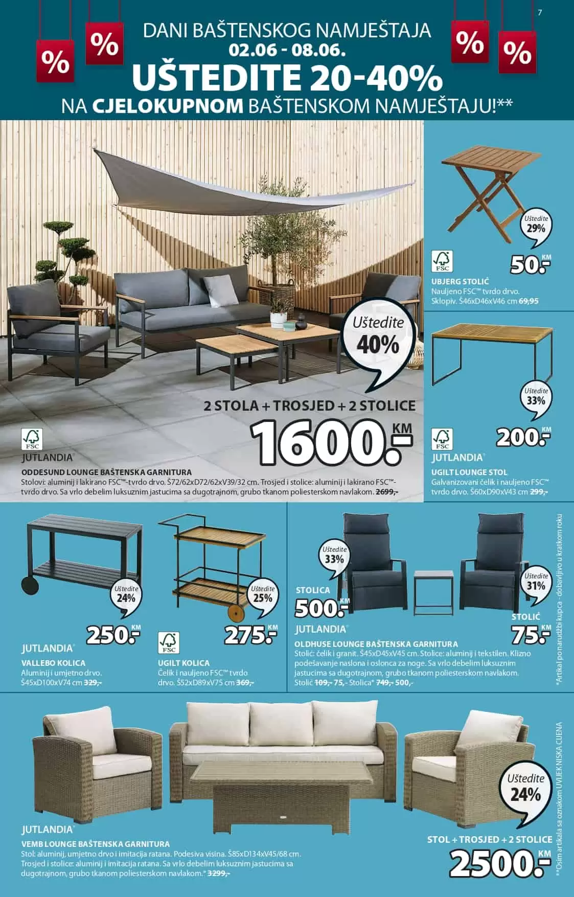 Počinje velika JYSK RAPRODAJA! Uštedie i do 65%! JYSK akcijski katalog 02-15.06.2022. godine