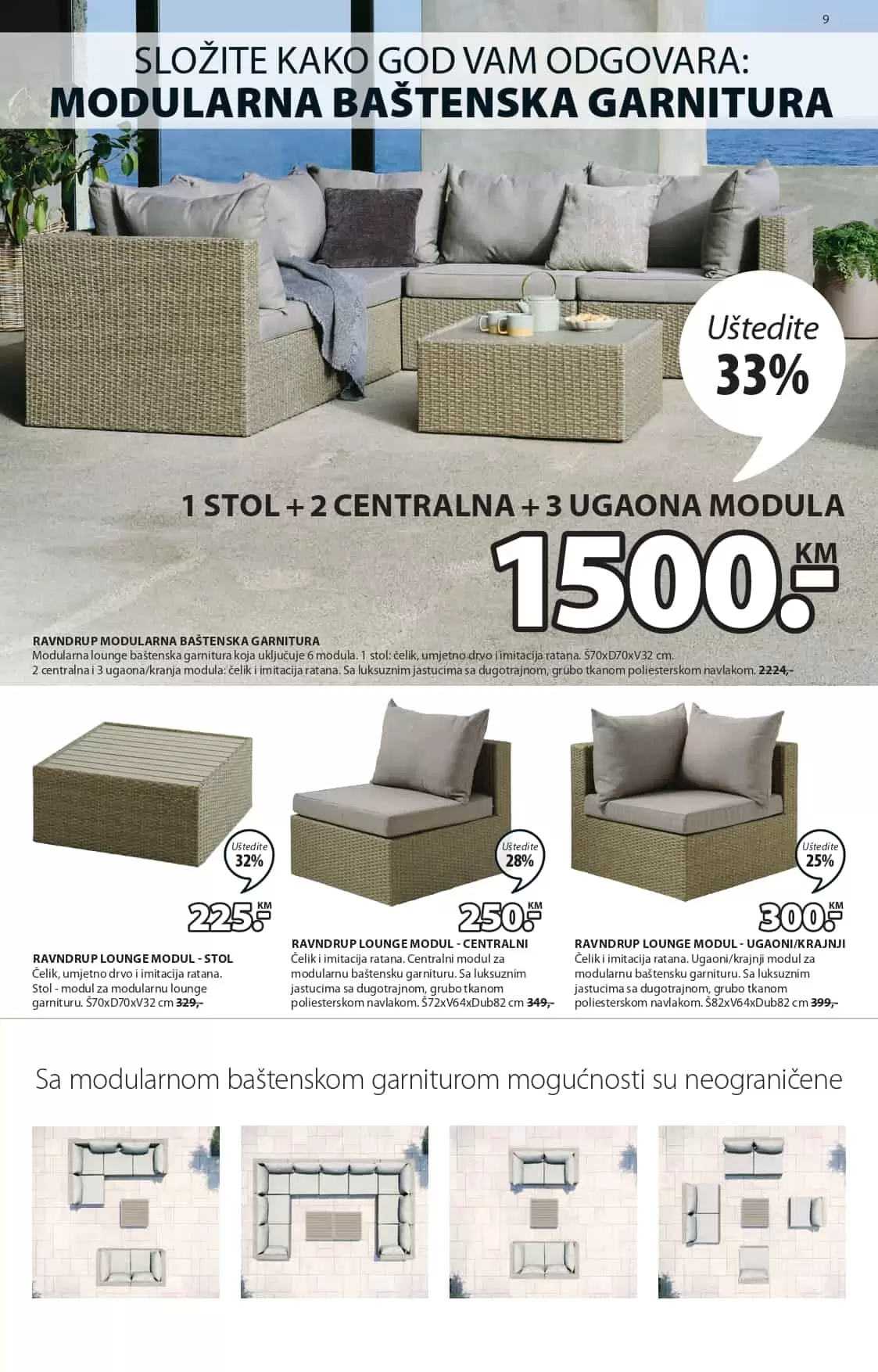 Počinje velika JYSK RAPRODAJA! Uštedie i do 65%! JYSK akcijski katalog 02-15.06.2022. godine