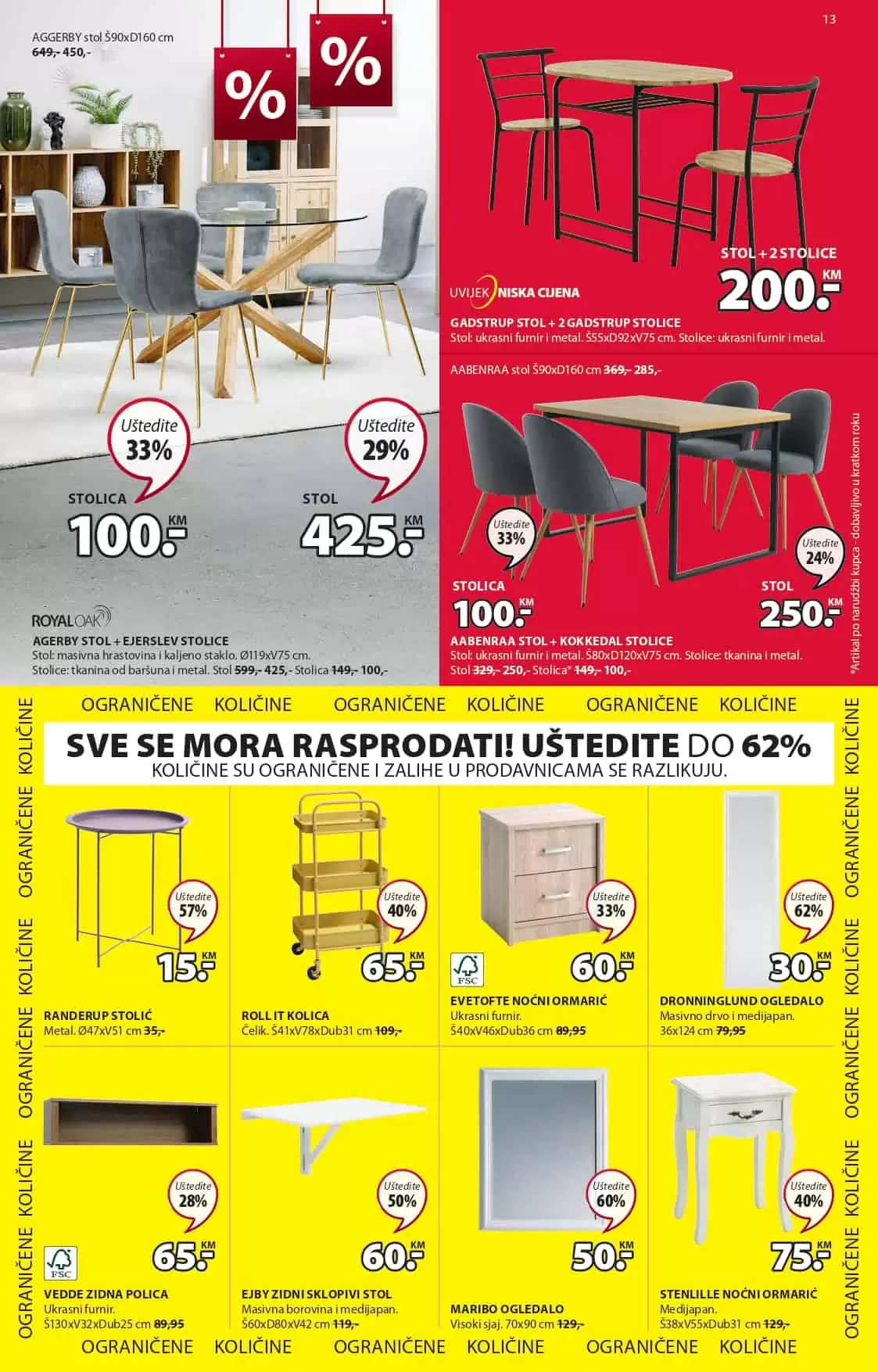 Počinje velika JYSK RAPRODAJA! Uštedie i do 65%! JYSK akcijski katalog 02-15.06.2022. godine