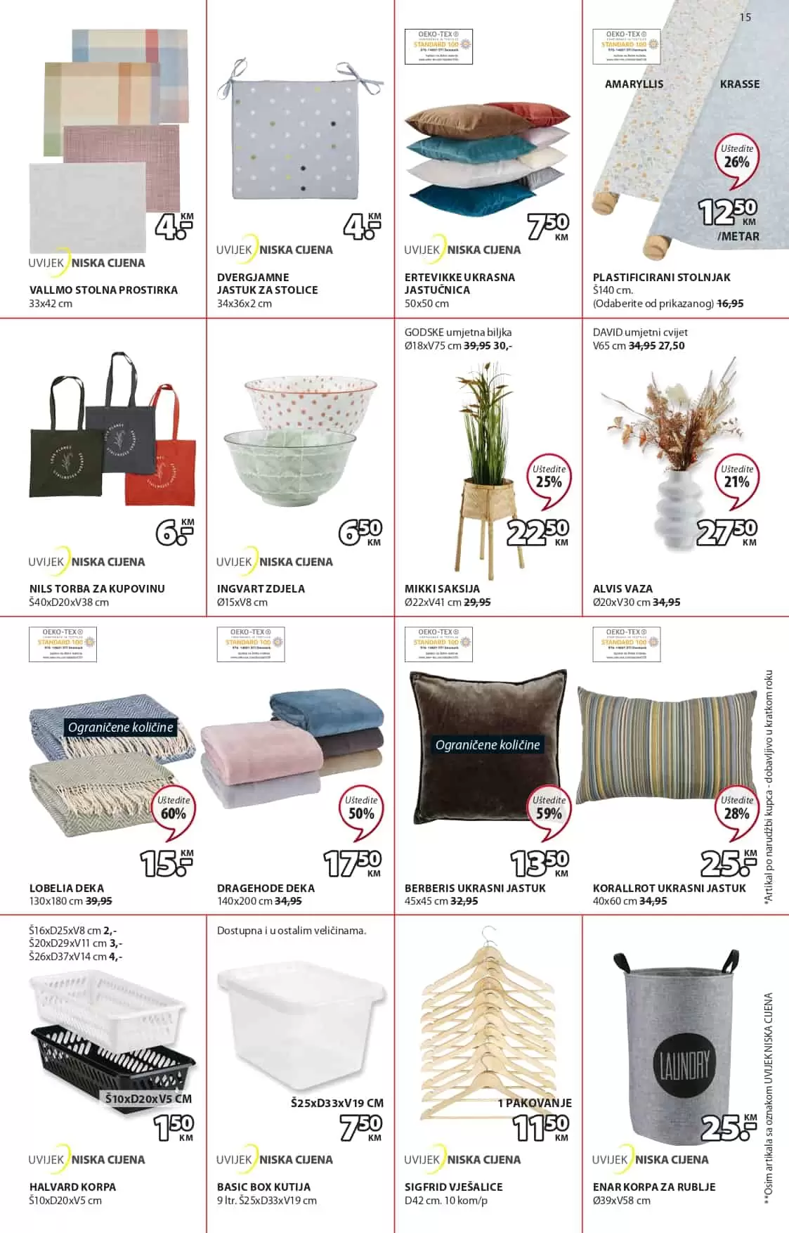 Počinje velika JYSK RAPRODAJA! Uštedie i do 65%! JYSK akcijski katalog 02-15.06.2022. godine