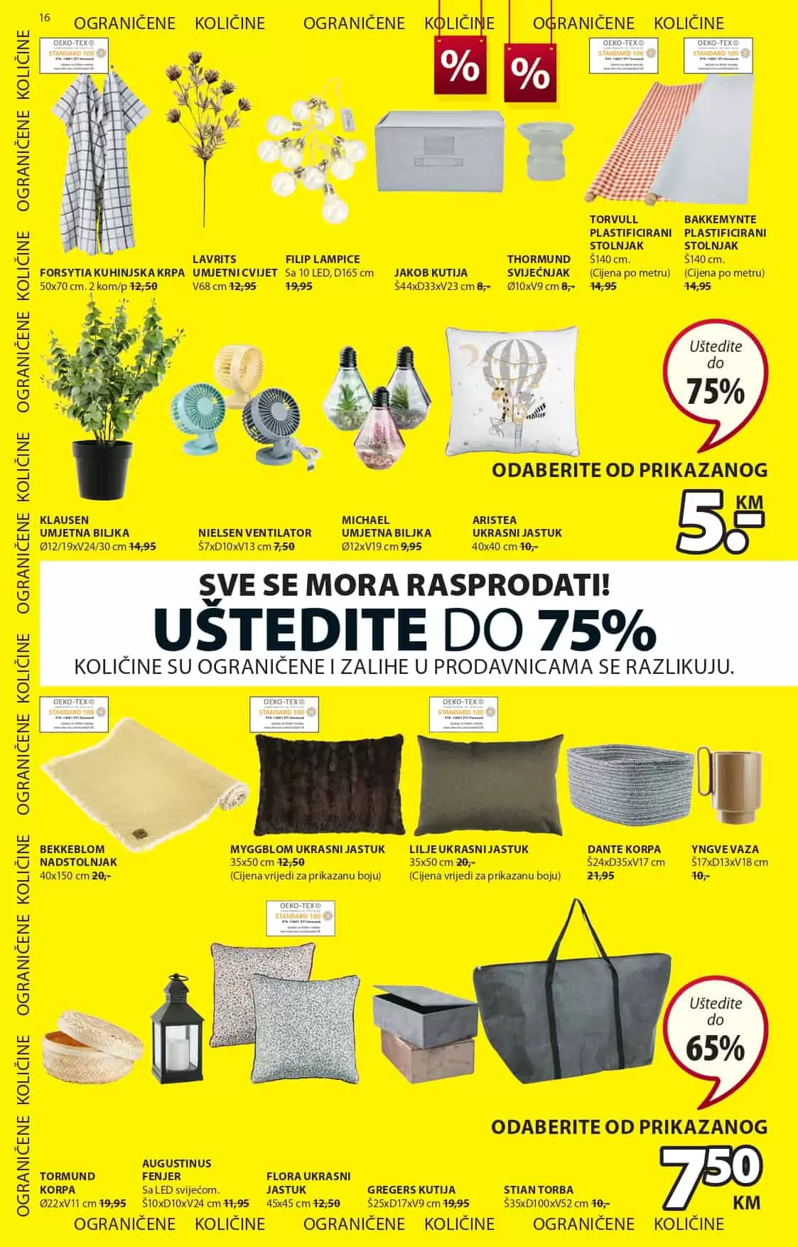 Velika JYSK RASPRODAJA  juni 2022 ▷【POPUSTI do 80%】 02-15.06.2022.