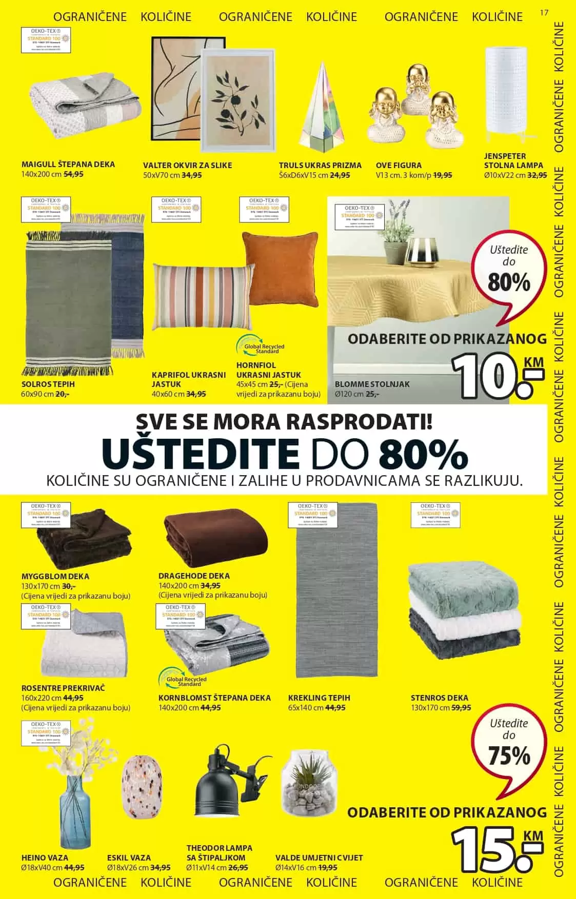 Velika JYSK RASPRODAJA  juni 2022 ▷【POPUSTI do 80%】 02-15.06.2022.