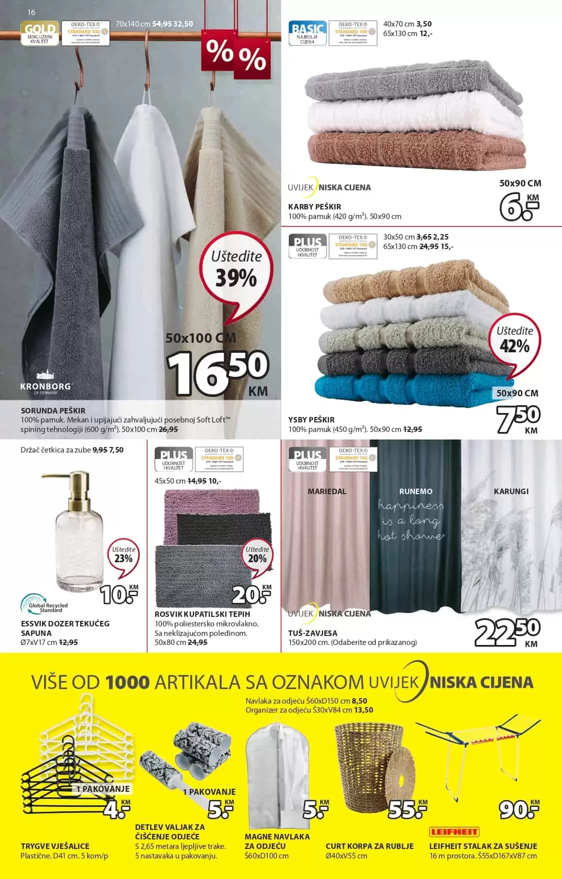 Jysk katalog donosi nam sjajne akcijske cijene namjestaja, bastenskog namjestaja i dekoracije!