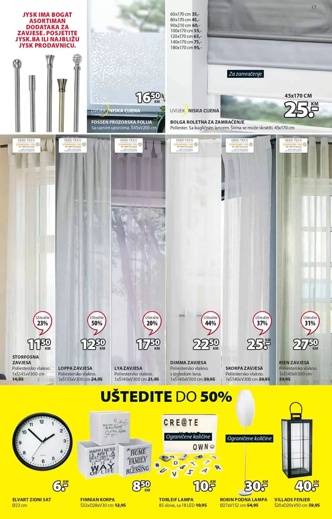 Jysk katalog donosi nam sjajne akcijske cijene namjestaja, bastenskog namjestaja i dekoracije!