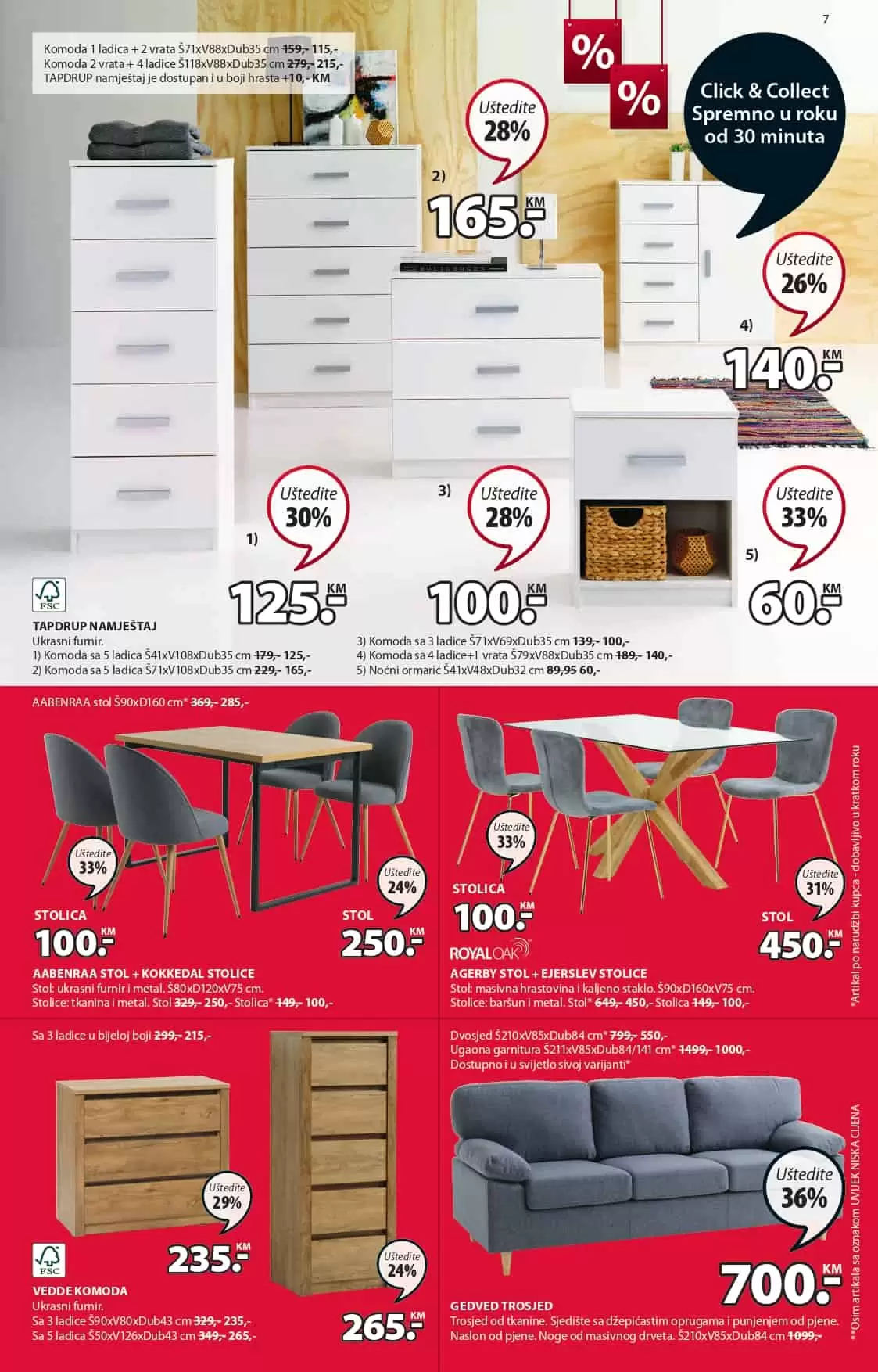 JYSK katalog SNIZENJE namjestaja JUNI/JULI 2022 akcija do 06.07.2022.